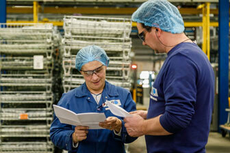 ANL Packaging heftruck in magazijn